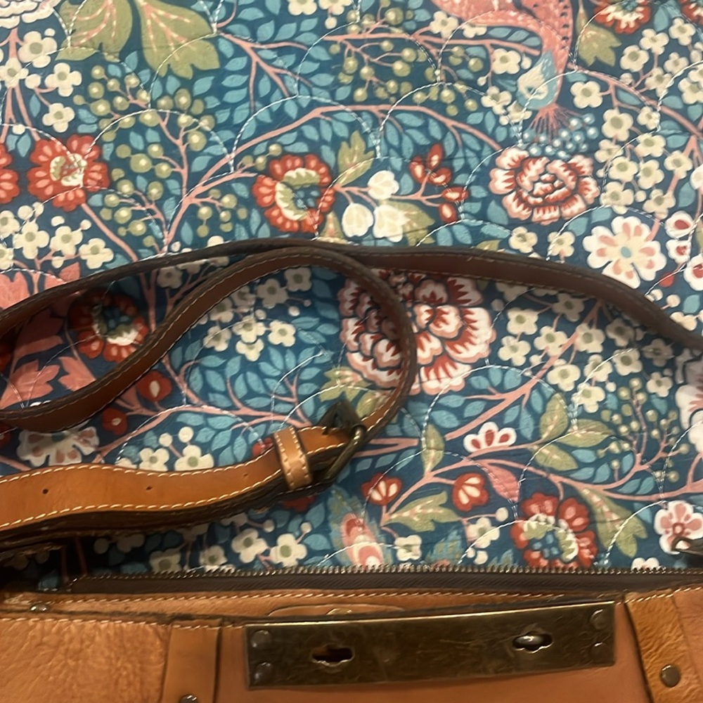 Patricia Nash Tan Leather Hobo with Stud Accents - Picture 7 of 16